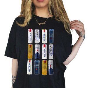 Vintage Brew Can Graphic Tee – Retro Style Drinking Shirt S-4XL